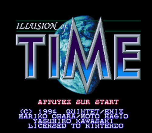 Illusion of Time cran titre