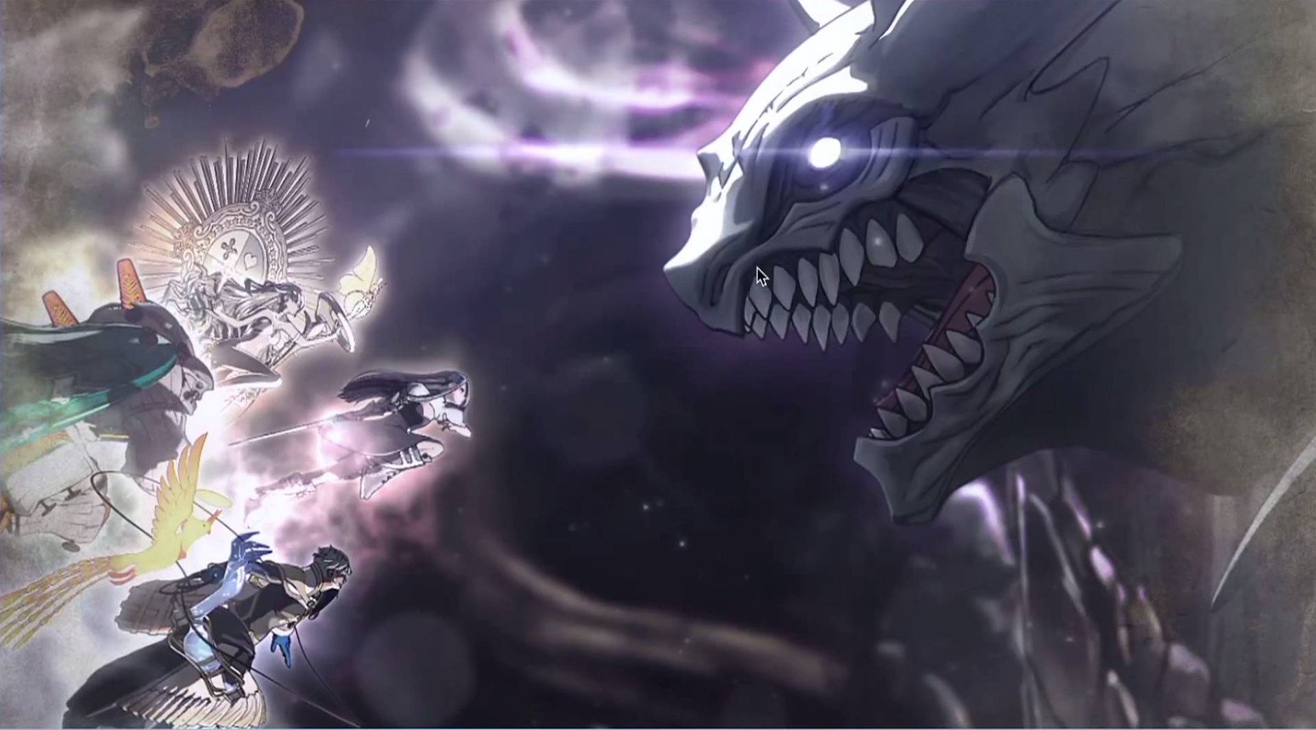 Final fantasy battle