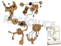 Carte lieu avec ennemis miniature