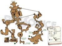 Carte lieu avec ennemis miniature